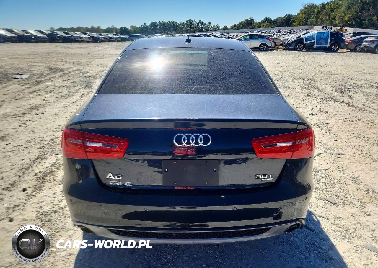 2015 Audi A6 Premium Plus VIN:WAUFGAFC6FN022901 - 6