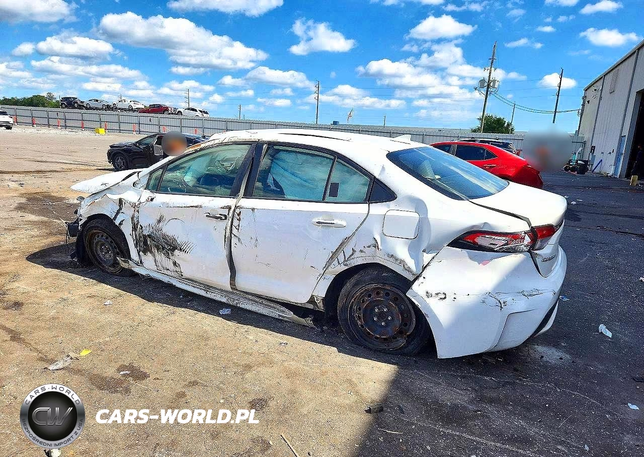 2020 Toyota Corolla Le VIN:JTDEPRAE4LJ016524 - 2
