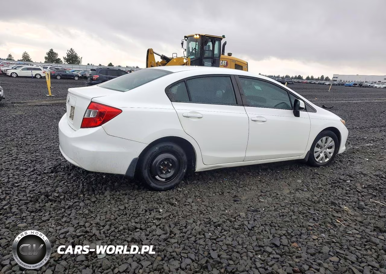2012 Honda Civic Lx VIN:2HGFB2F52CH574460 - 3