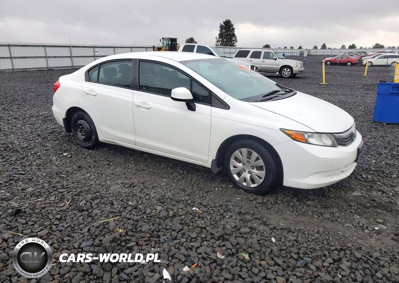 2012 Honda Civic Lx VIN:2HGFB2F52CH574460 - 4