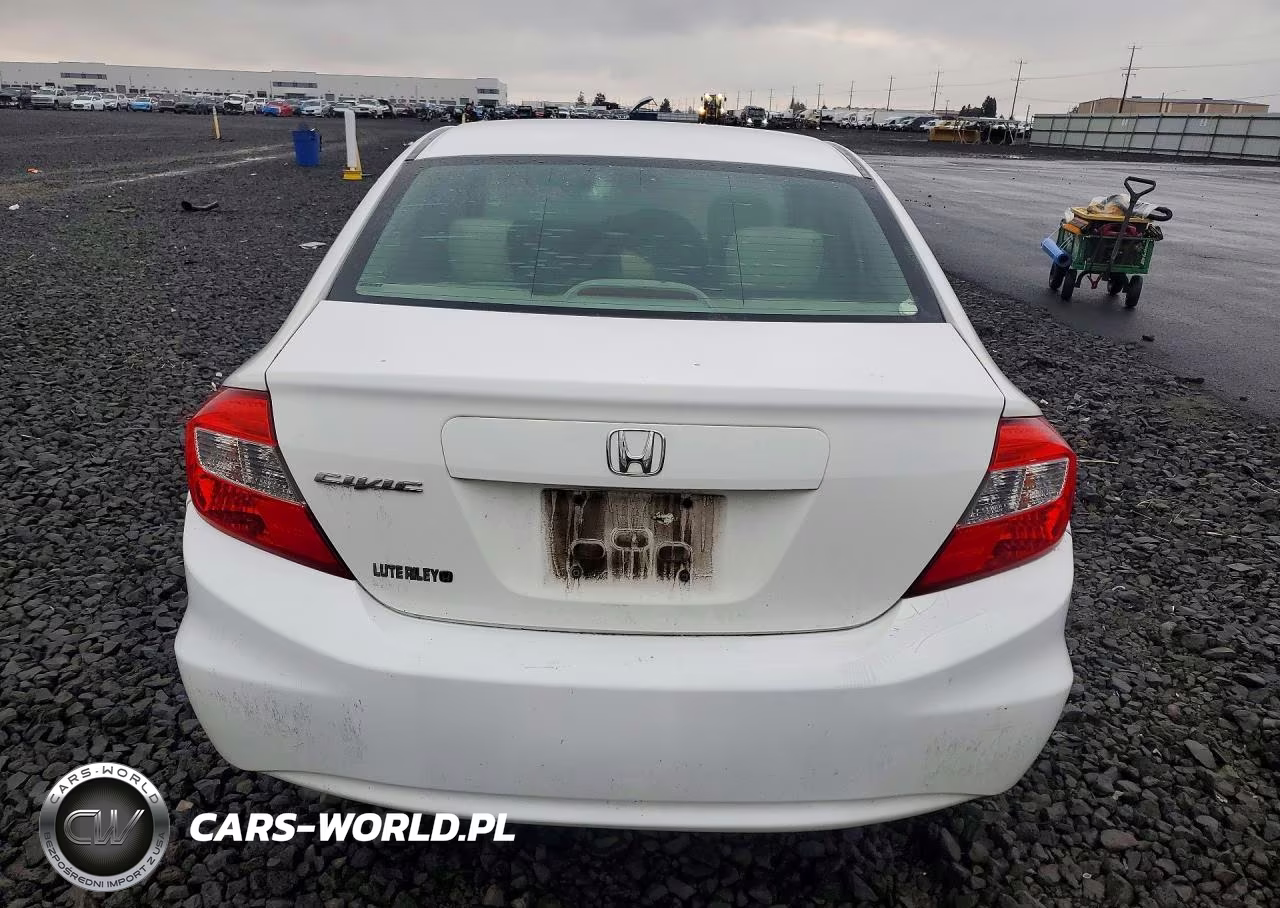 2012 Honda Civic Lx VIN:2HGFB2F52CH574460 - 6