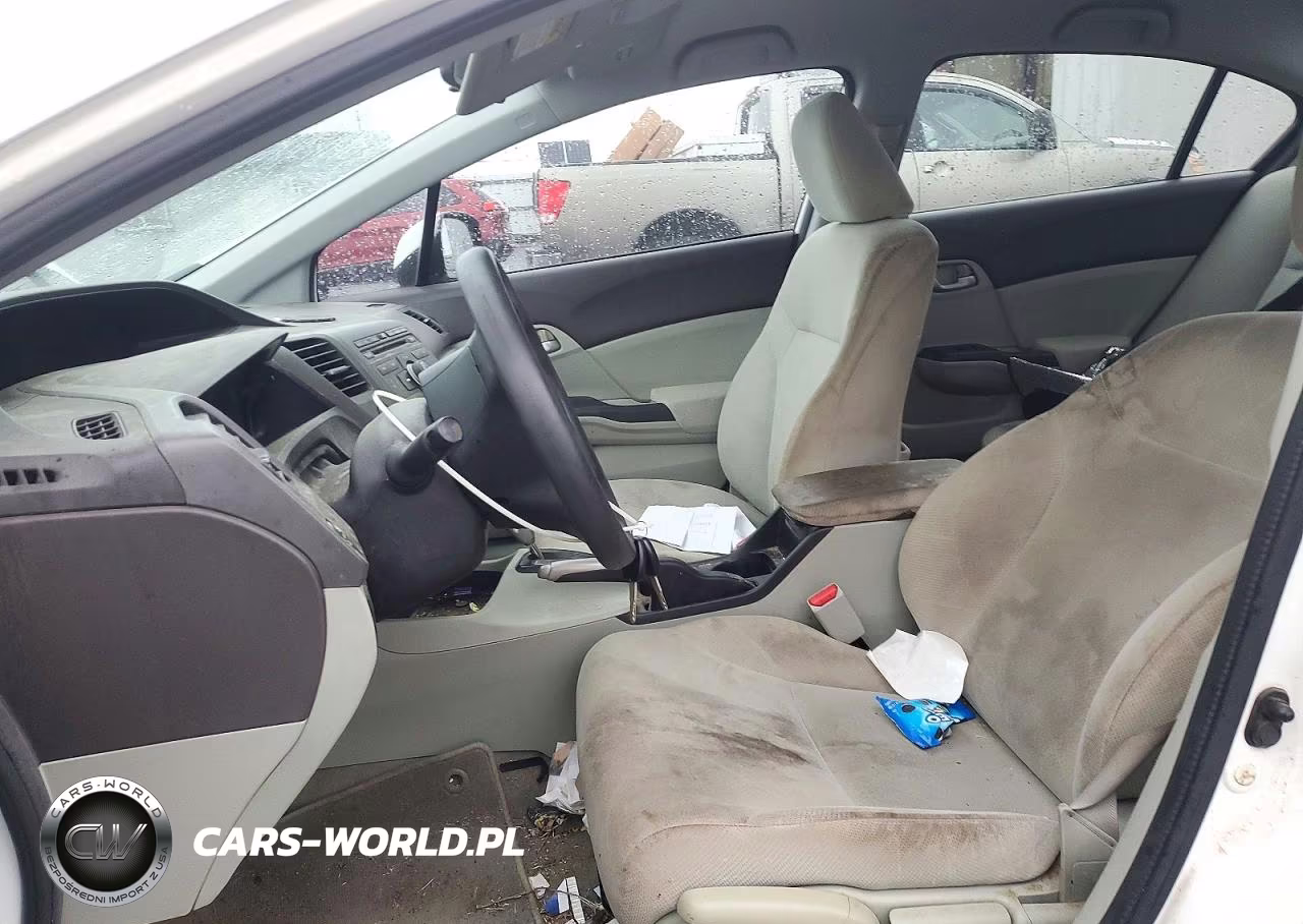 2012 Honda Civic Lx VIN:2HGFB2F52CH574460 - 7