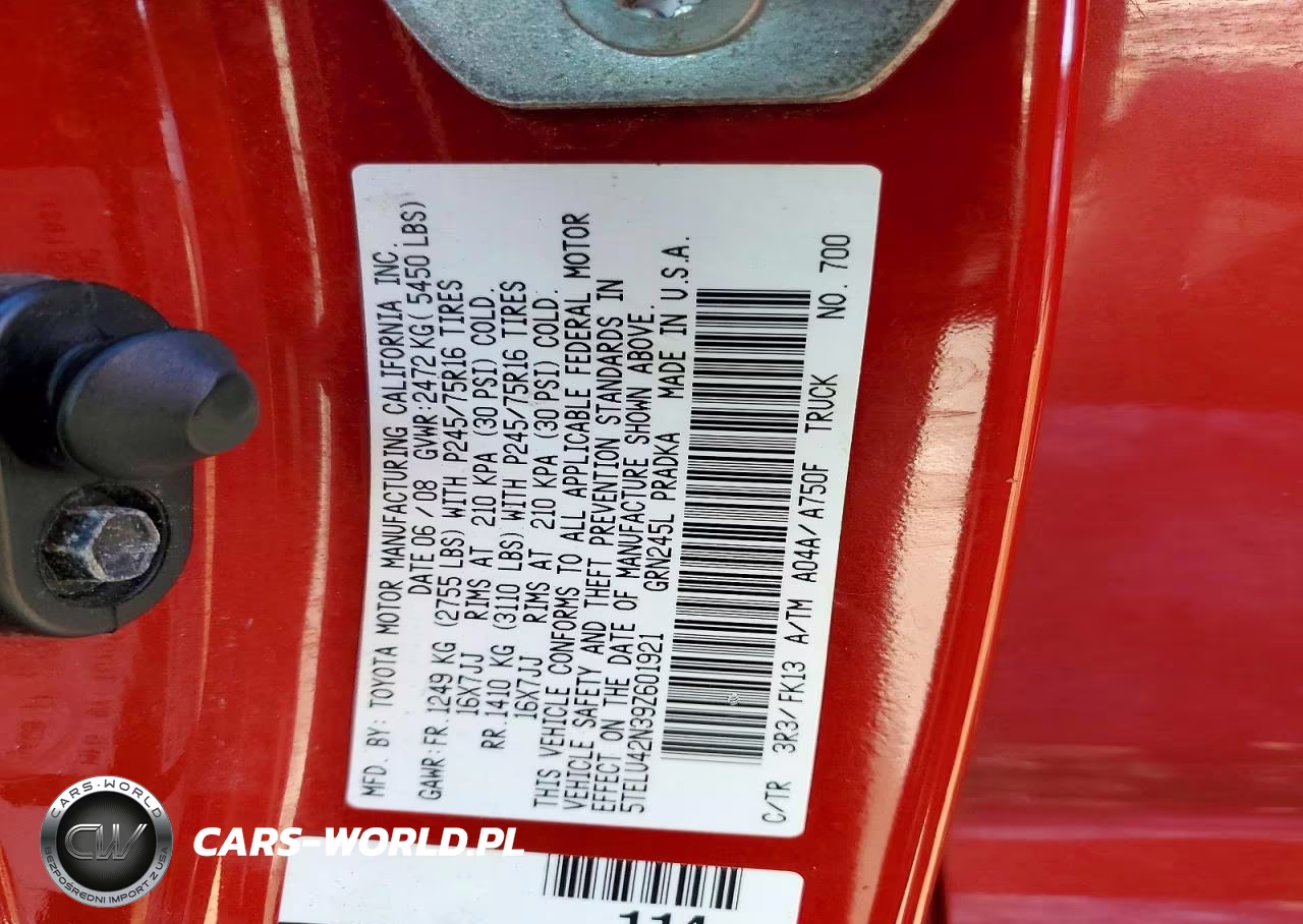 2009 Toyota Tacoma V6 VIN:5TELU42N39Z601921 - 12
