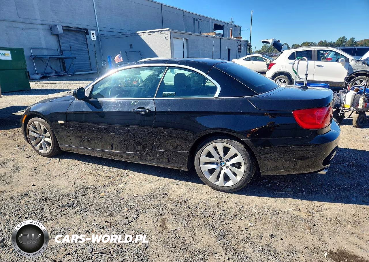 2013 BMW 328 I Sulev VIN:WBADW7C51DE732191 - 2