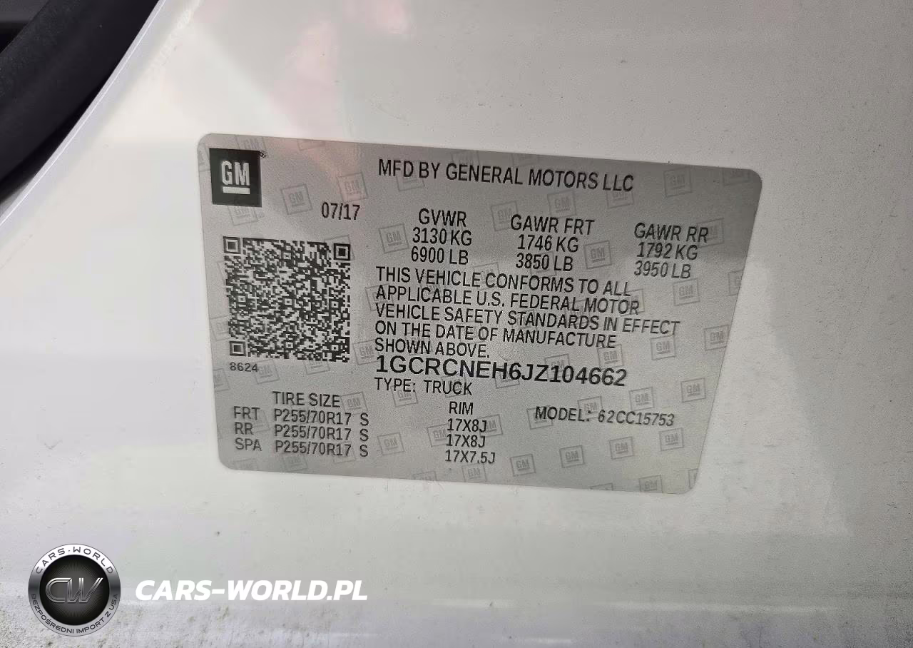 2018 Chevrolet Silverado C1500 VIN:1GCRCNEH6JZ104662 - 12