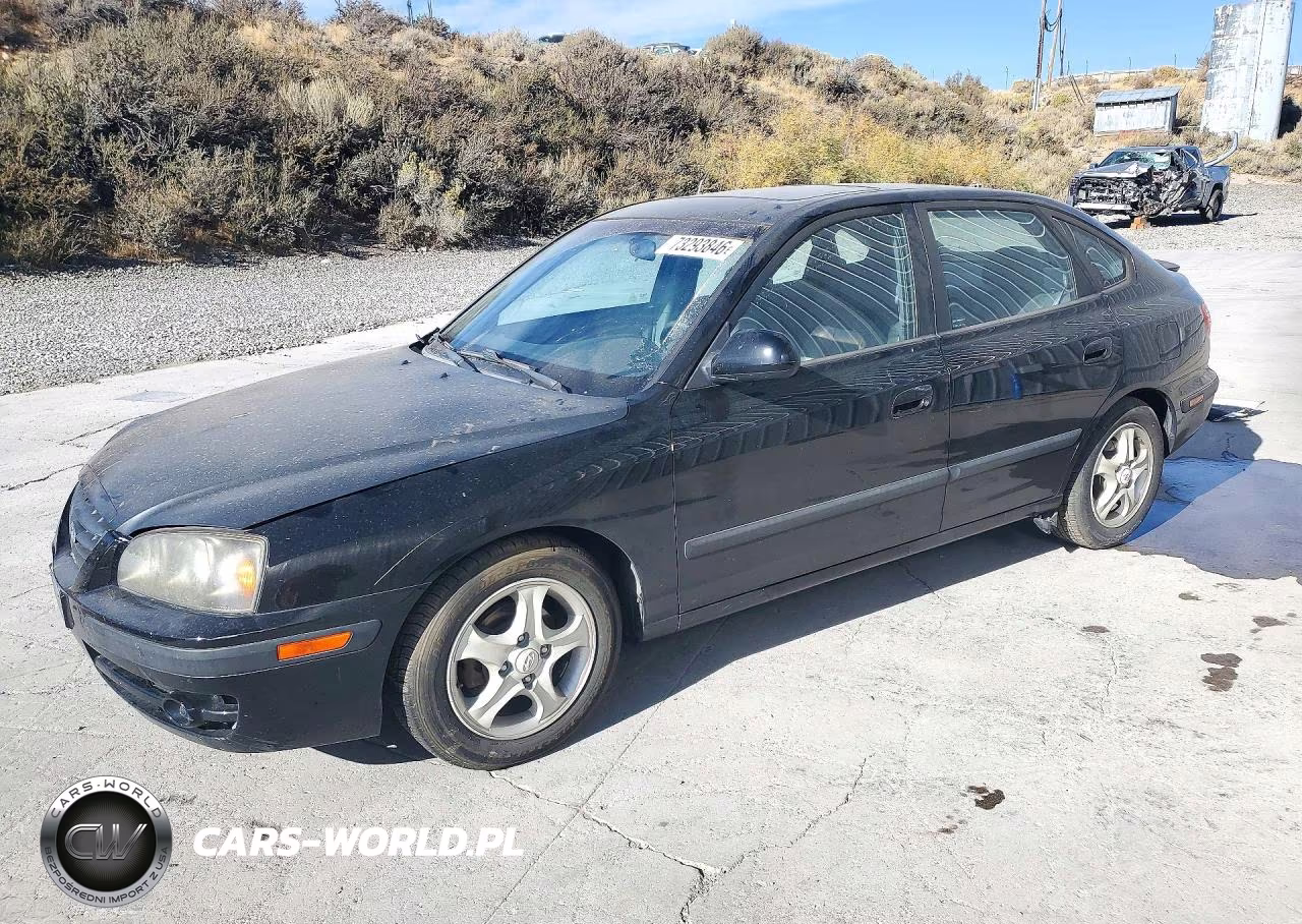 2005 Hyundai Elantra Gls VIN:KMHDN56D55U171302 - 1