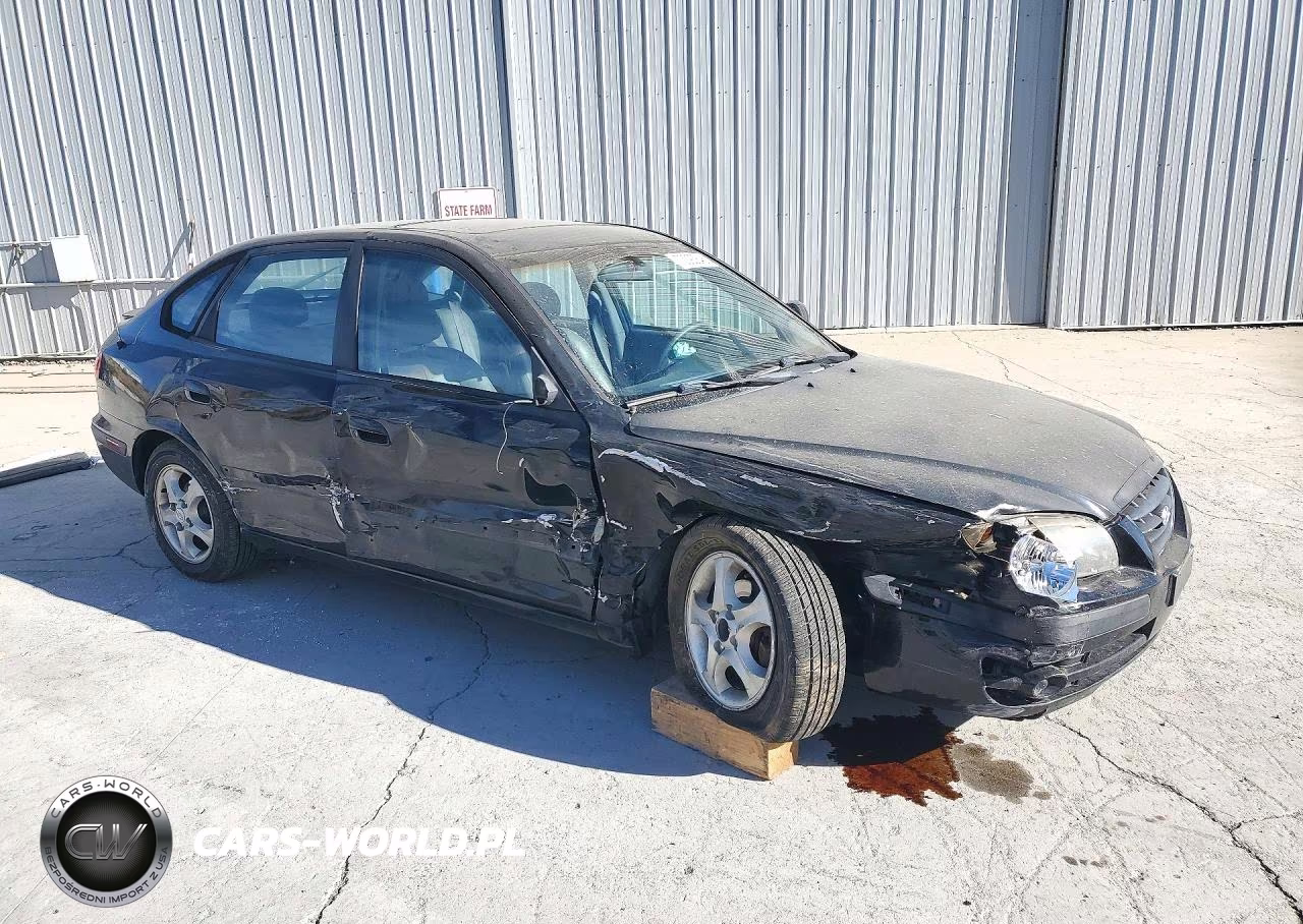 2005 Hyundai Elantra Gls VIN:KMHDN56D55U171302 - 4
