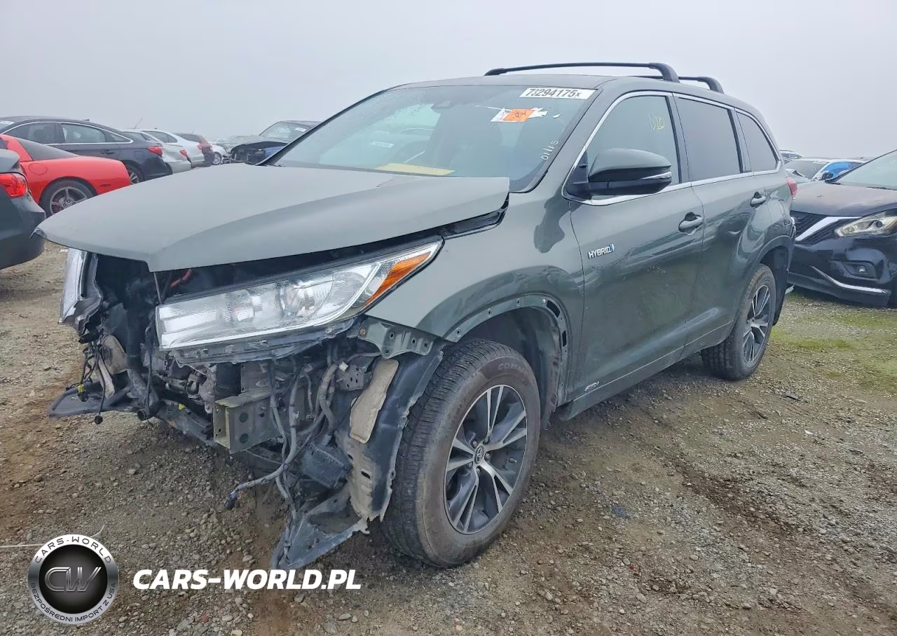 2017 Toyota Highlander Hybrid Le