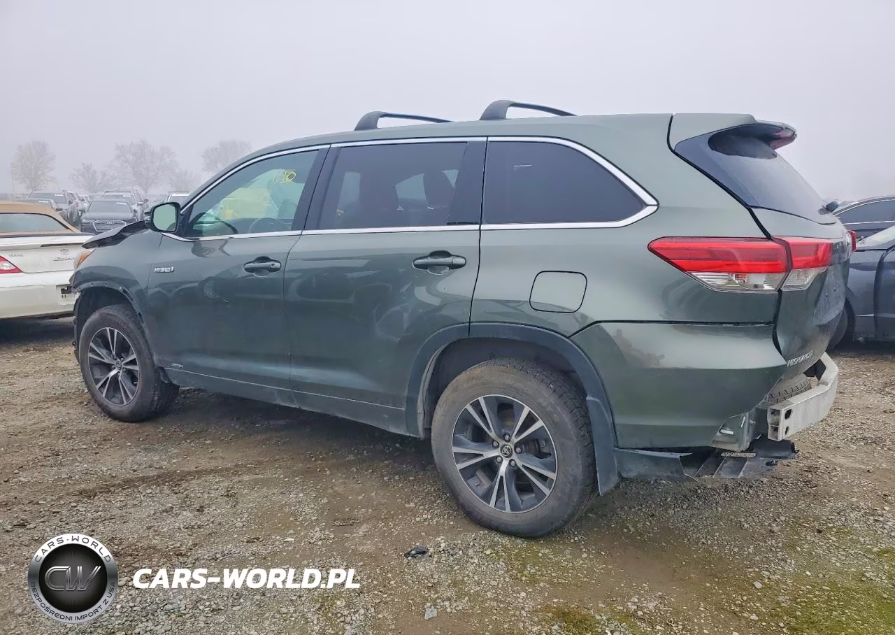 2017 Toyota Highlander Hybrid Le VIN:5TDBGRFH1HS035080 - 2