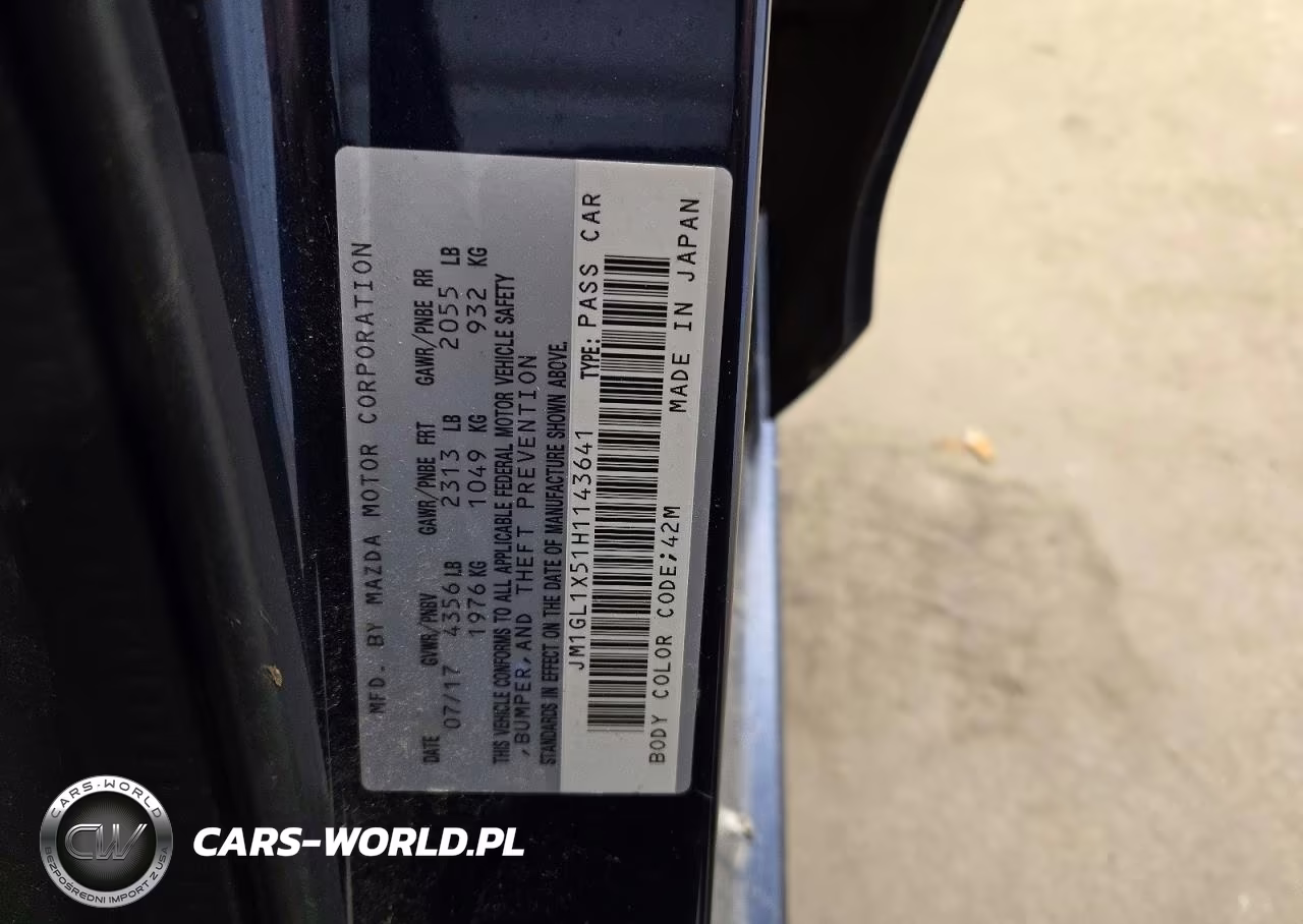 2017 Mazda 6 Grand Touring VIN:JM1GL1X51H1143641 - 12