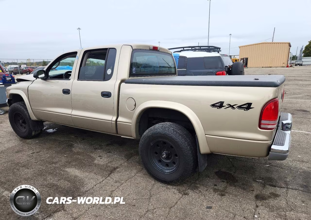 2004 Dodge Dakota Quad Slt VIN:1D7HG48N44S732458 - 2