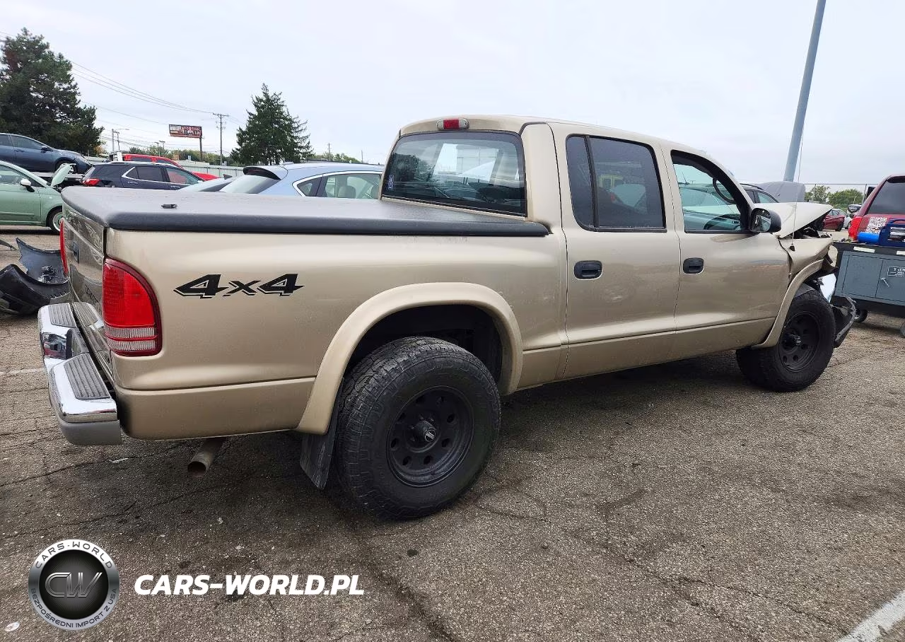 2004 Dodge Dakota Quad Slt VIN:1D7HG48N44S732458 - 3