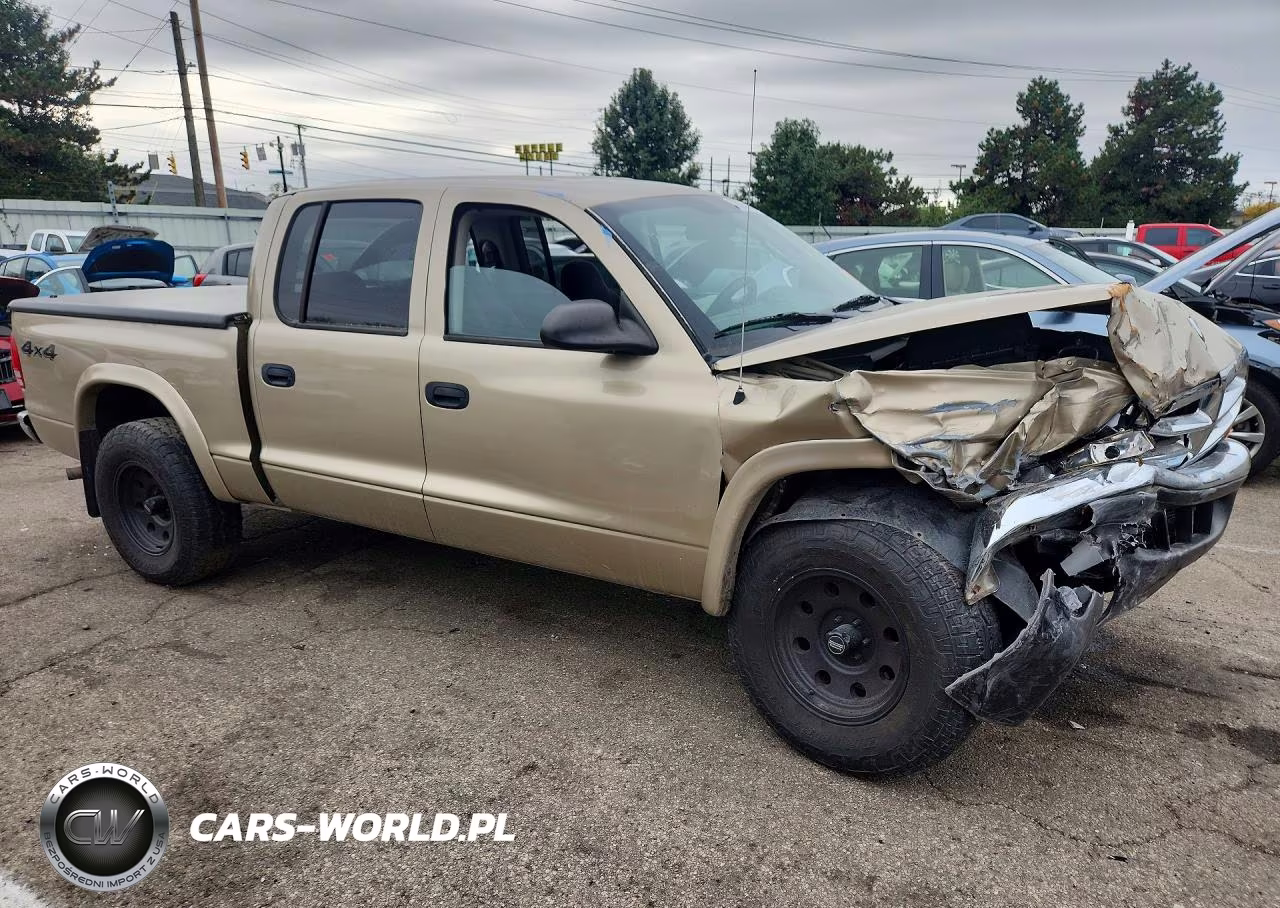 2004 Dodge Dakota Quad Slt VIN:1D7HG48N44S732458 - 4