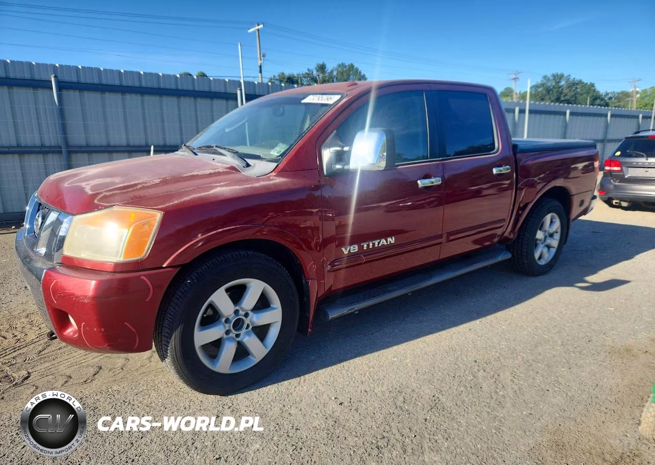 2009 Nissan Titan Xe Ffv VIN:1N6BA07D99N304147 - 1
