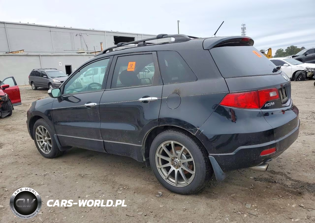 2007 Acura Rdx VIN:5J8TB18287A015838 - 2