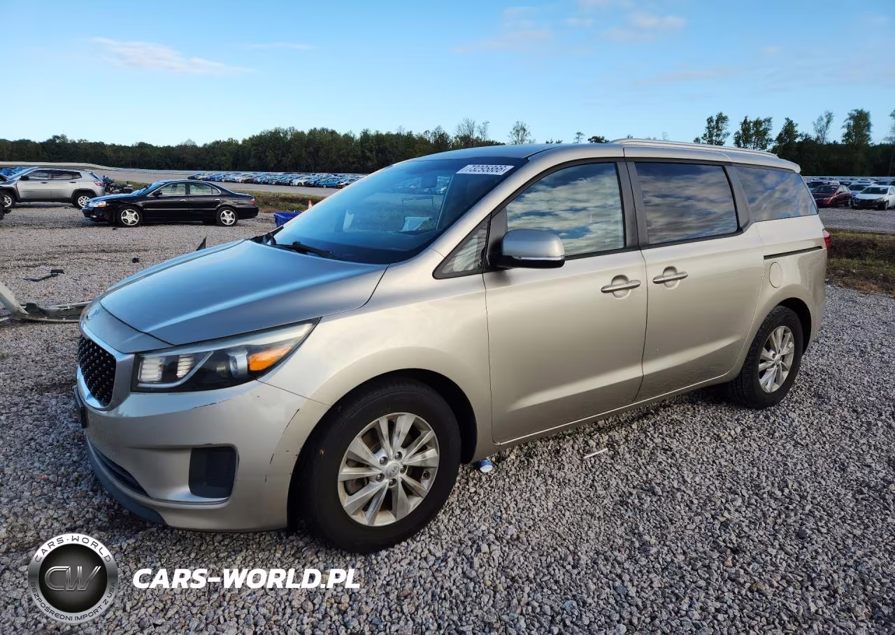 2016 Kia Sedona Lx VIN:KNDMB5C13G6164721 - 1