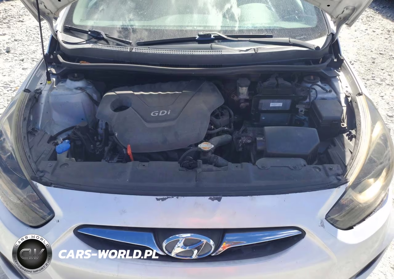 2014 Hyundai Accent Gls VIN:KMHCT4AE1EU589528 - 11