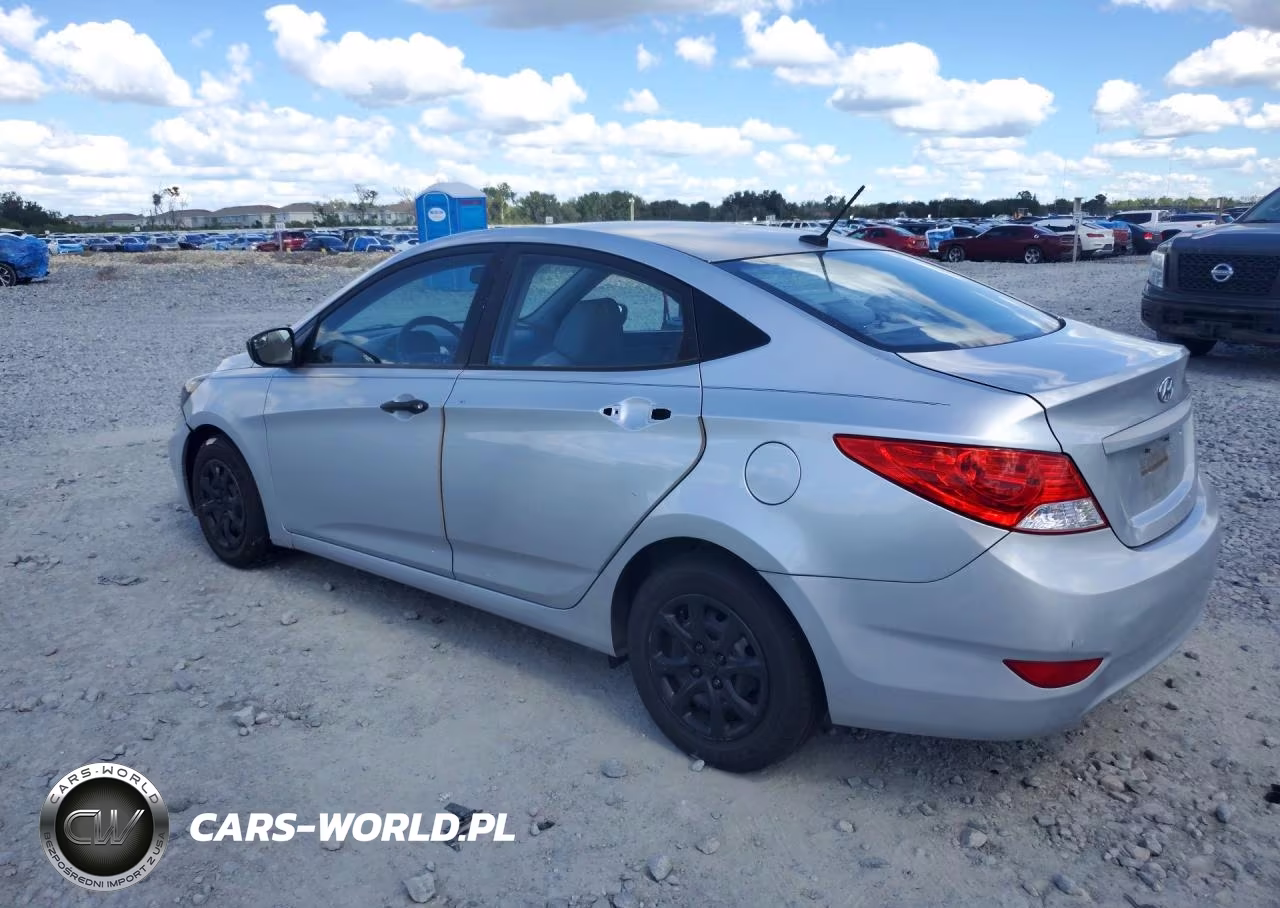 2014 Hyundai Accent Gls VIN:KMHCT4AE1EU589528 - 2