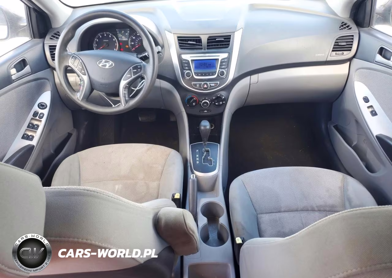 2014 Hyundai Accent Gls VIN:KMHCT4AE1EU589528 - 8