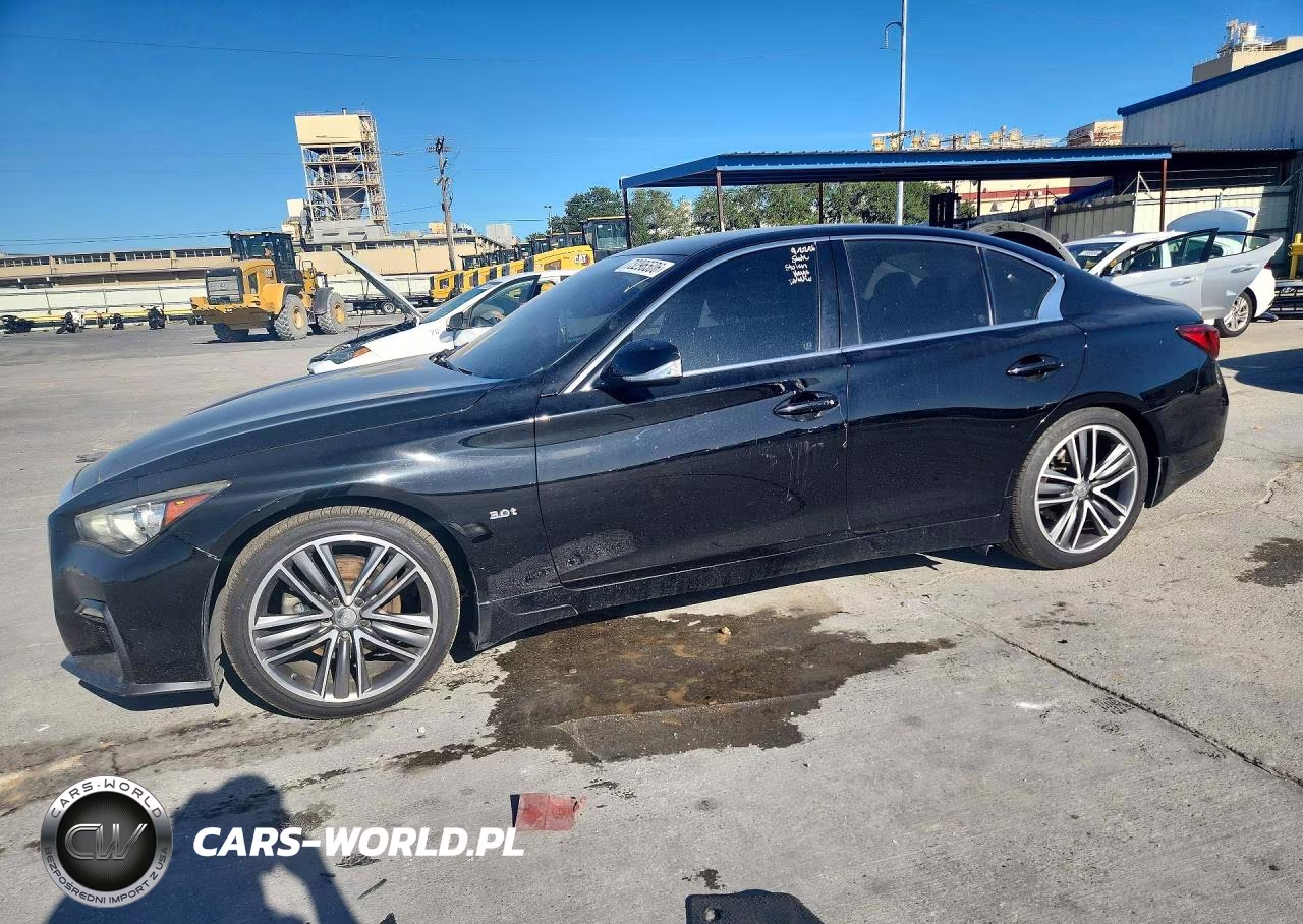 2018 Infiniti Q50 3.0T Sport VIN:JN1EV7AP7JM357488 - 1