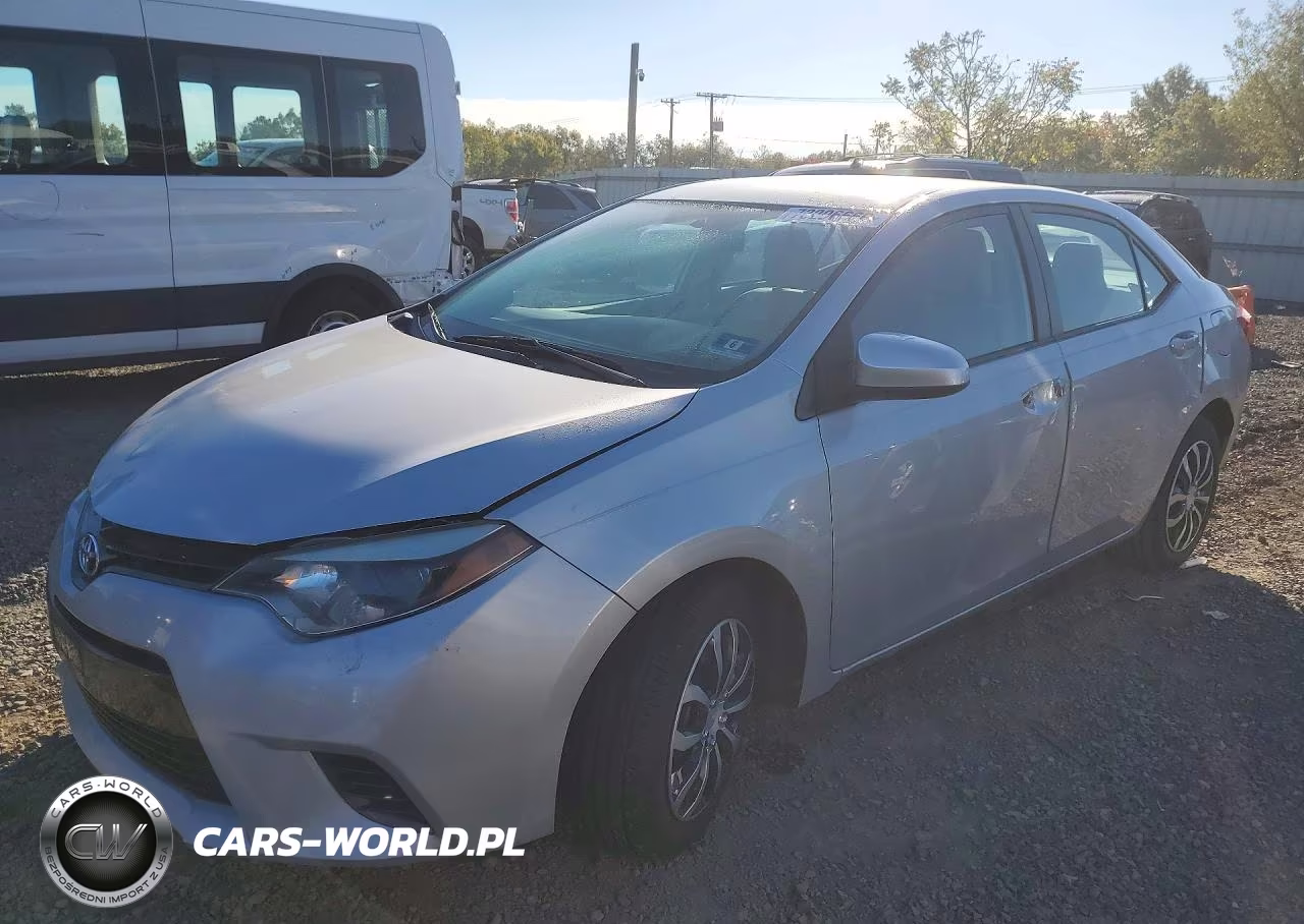 2016 Toyota Corolla Le – zdjęcie 1 z 12