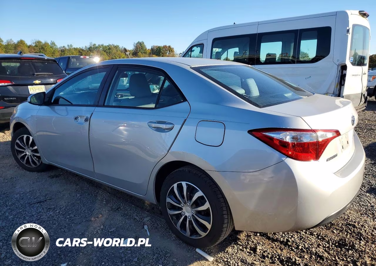 2016 Toyota Corolla Le VIN:2T1BURHE2GC601539 - 2