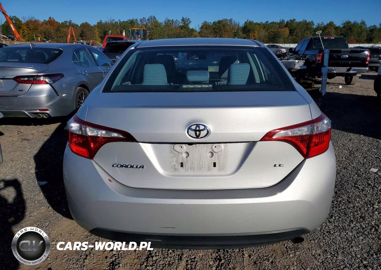 2016 Toyota Corolla Le VIN:2T1BURHE2GC601539 - 6