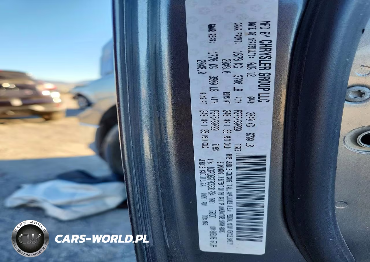 2012 Ram 1500 Slt VIN:1C6RD6GT7CS331754 - 12