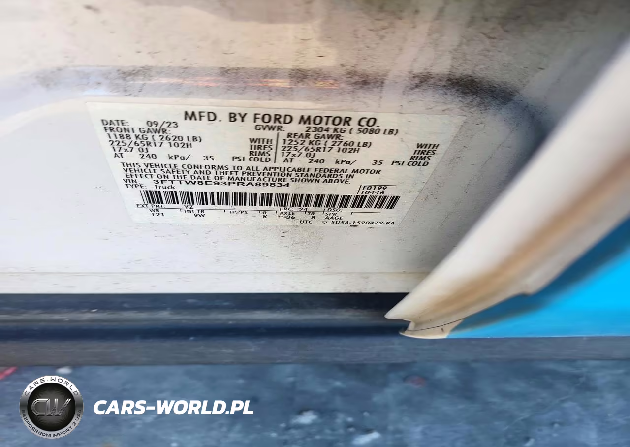 2023 Ford Maverick Xl VIN:3FTTW8E93PRA89834 - 12