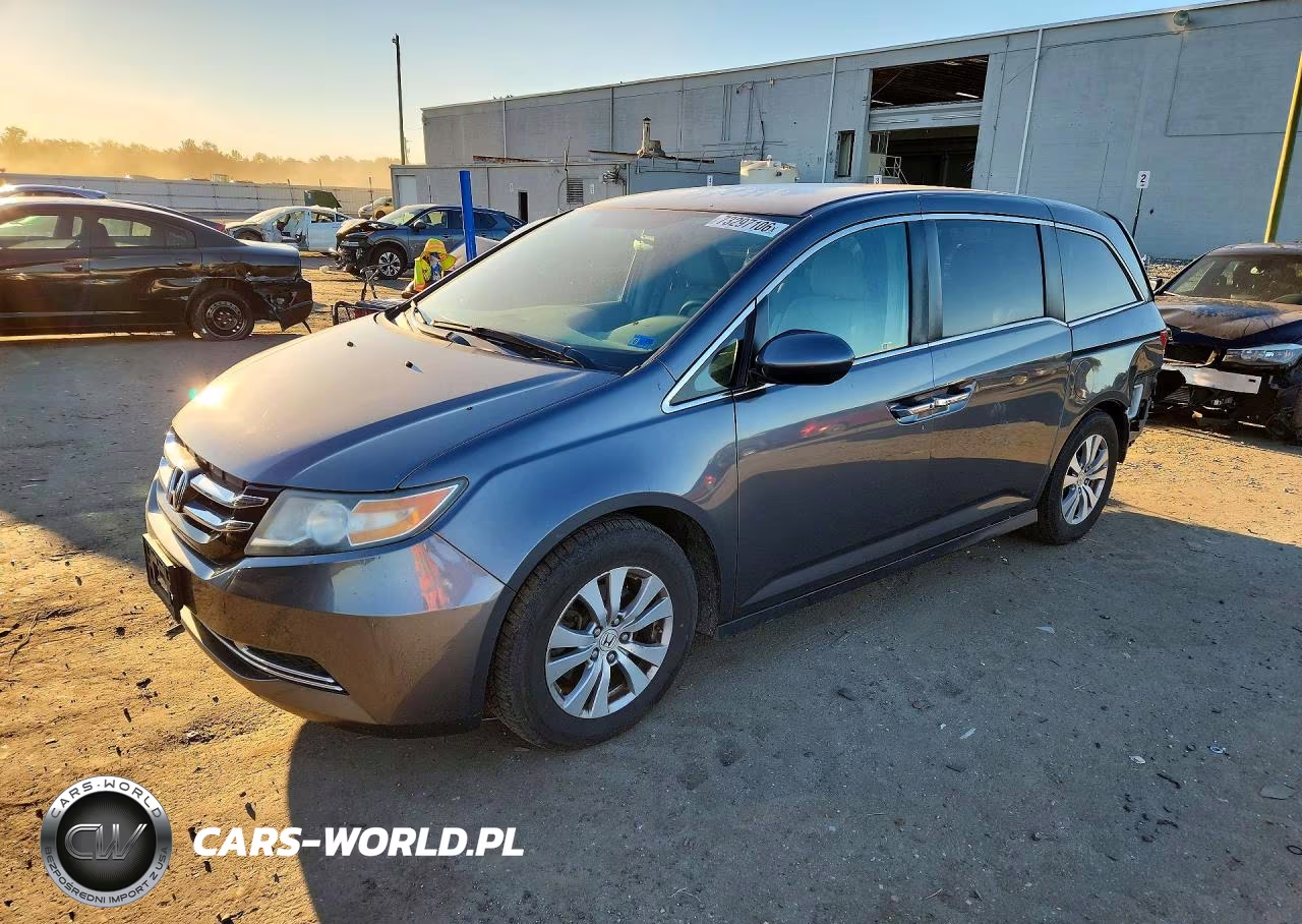 2016 Honda Odyssey Se VIN:5FNRL5H37GB163301 - 1