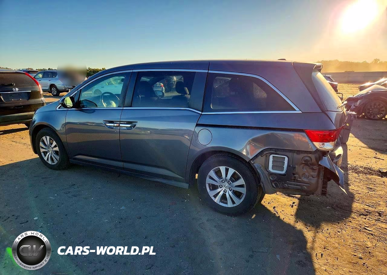 2016 Honda Odyssey Se VIN:5FNRL5H37GB163301 - 2