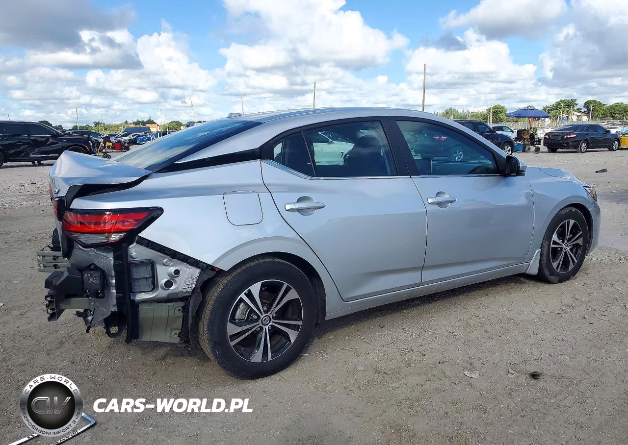 2020 Nissan Sentra Sv VIN:3N1AB8CV7LY265337 - 3