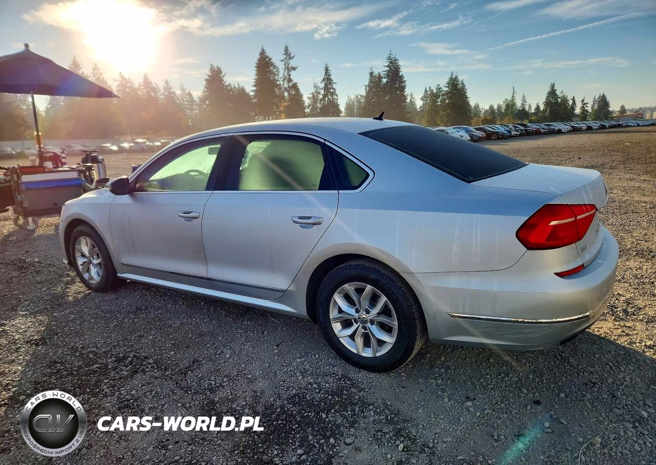 2016 Volkswagen Passat S VIN:1VWAT7A37GC055449 - 2