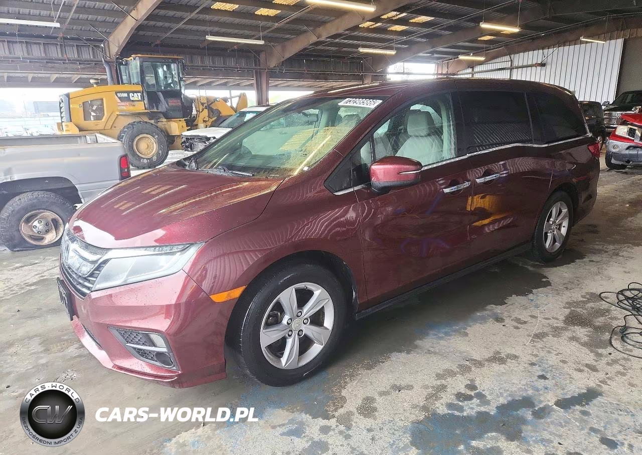2018 Honda Odyssey Ex VIN:5FNRL6H50JB068836 - 1
