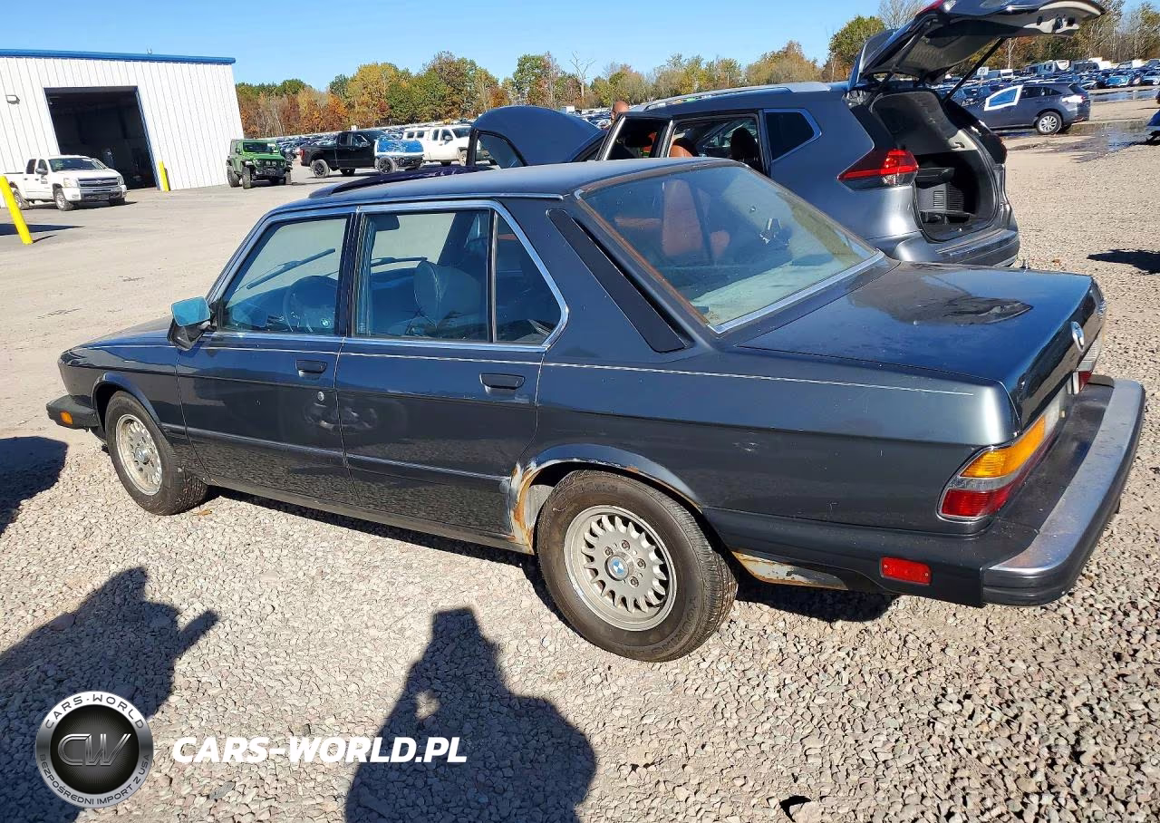 1984 BMW 528 E Automatic VIN:WBADK8306E9271831 - 2