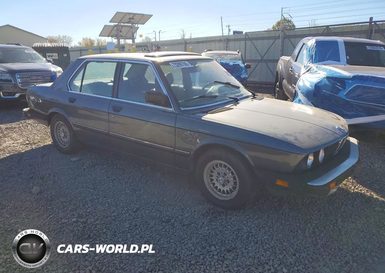 1984 BMW 528 E Automatic VIN:WBADK8306E9271831 - 4
