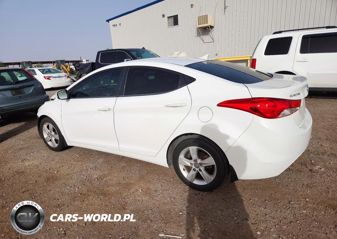 2013 Hyundai Elantra Gls VIN:5NPDH4AE6DH406773 - 2