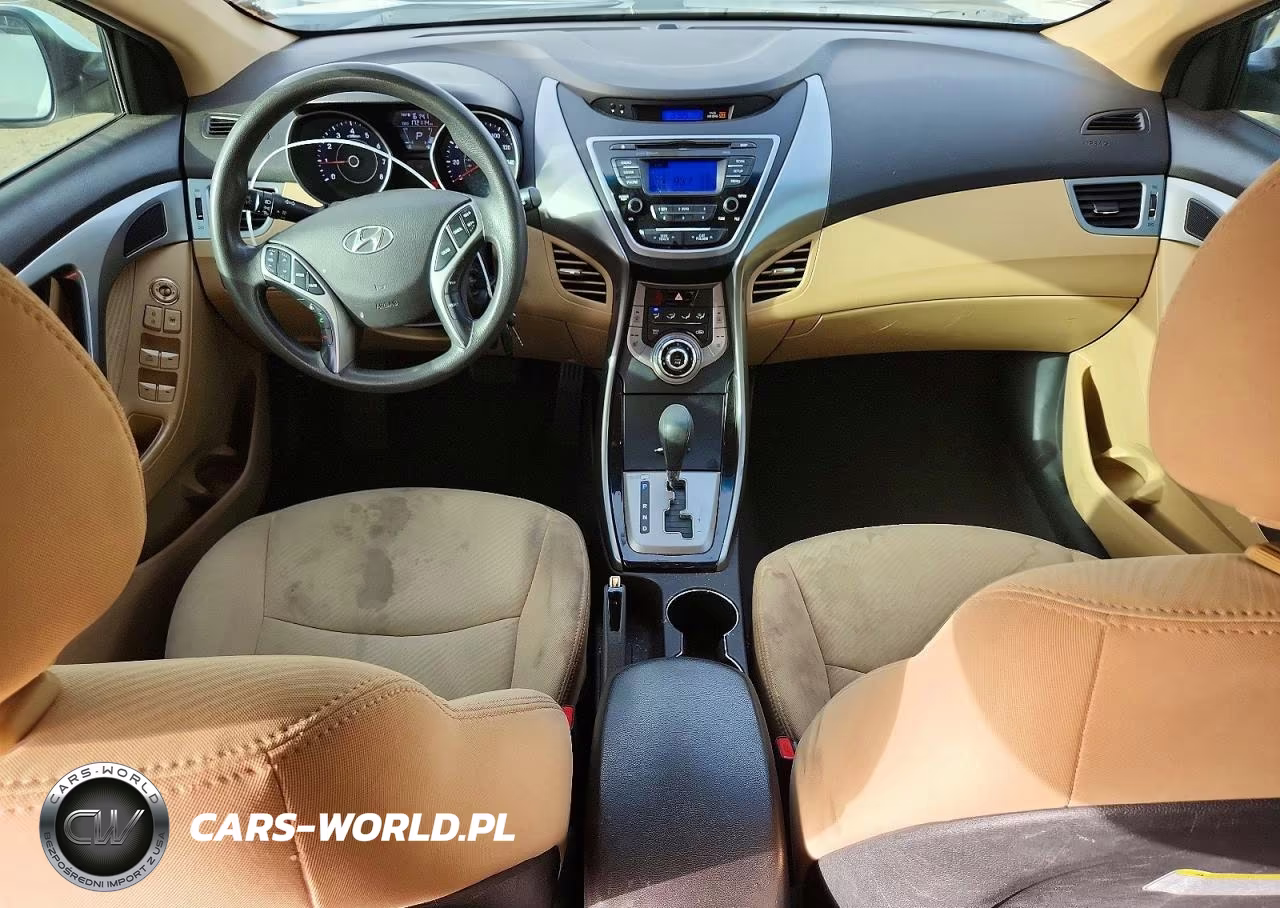 2013 Hyundai Elantra Gls VIN:5NPDH4AE6DH406773 - 8