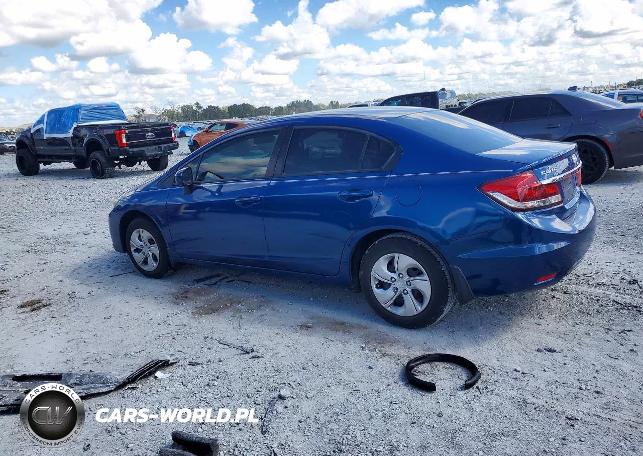 2015 Honda Civic Lx VIN:19XFB2F54FE012560 - 2