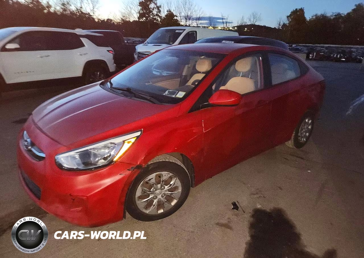 2016 Hyundai Accent Se VIN:KMHCT4AE7GU062371 - 1