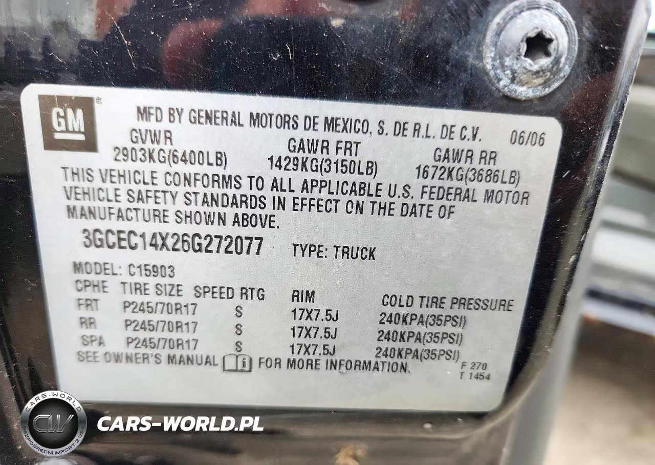 2006 Chevrolet Silverado C1500 VIN:3GCEC14X26G272077 - 12