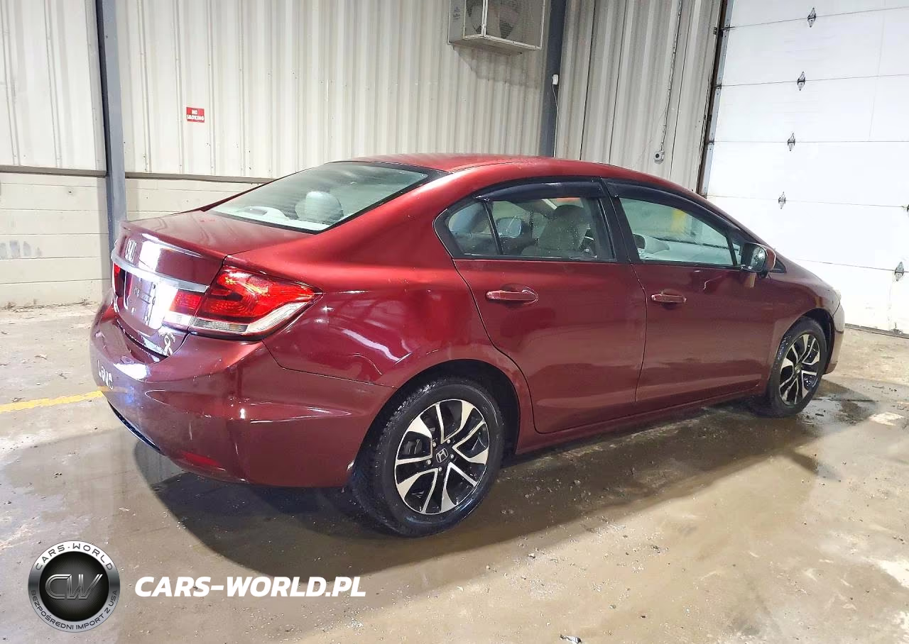 2014 Honda Civic Ex VIN:2HGFB2F83EH557289 - 3