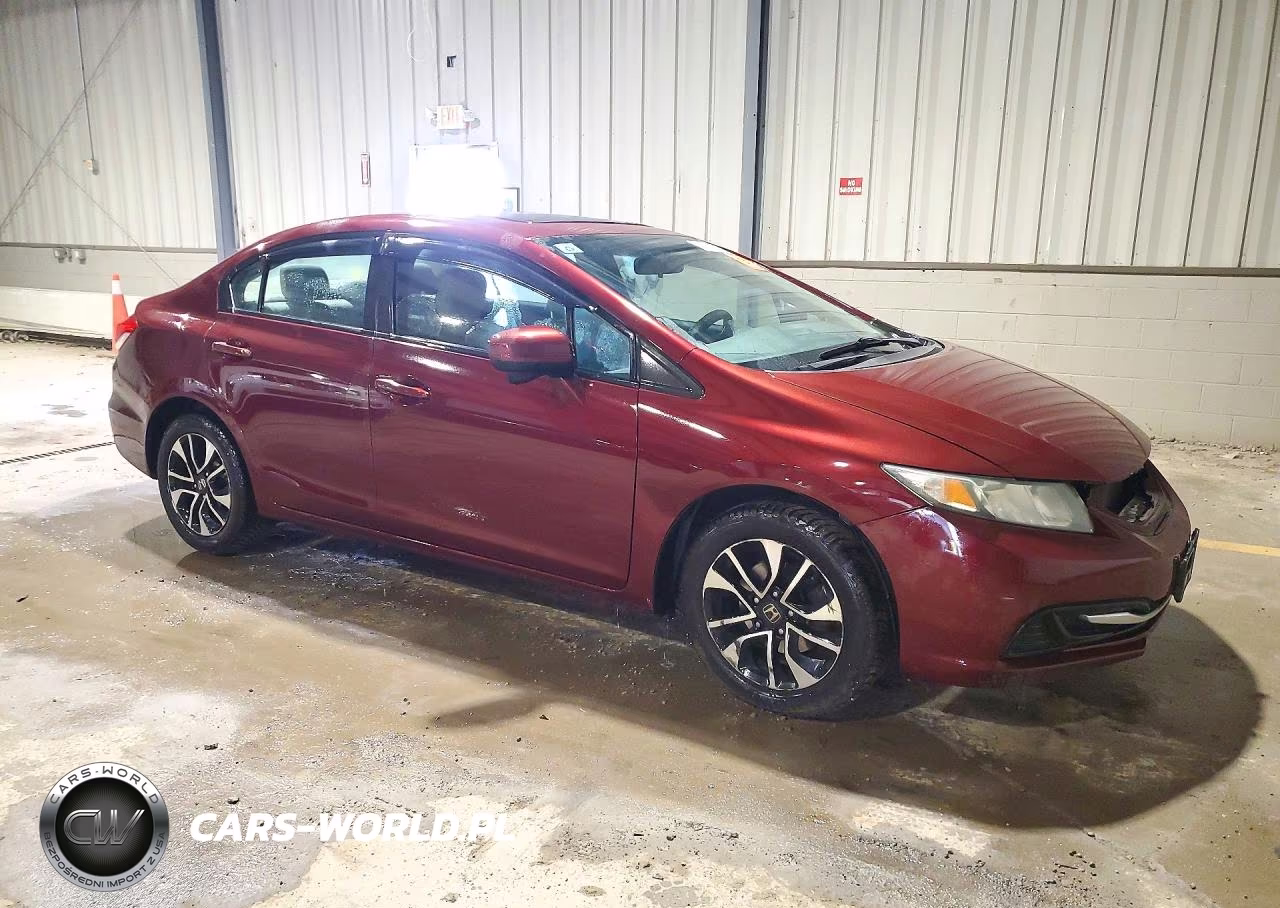 2014 Honda Civic Ex VIN:2HGFB2F83EH557289 - 4