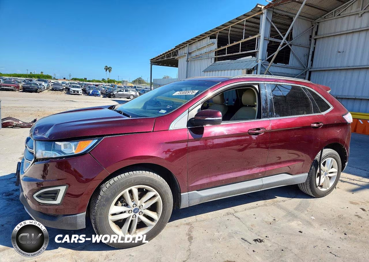 2017 Ford Edge Sel VIN:2FMPK3J88HBC28431 - 1