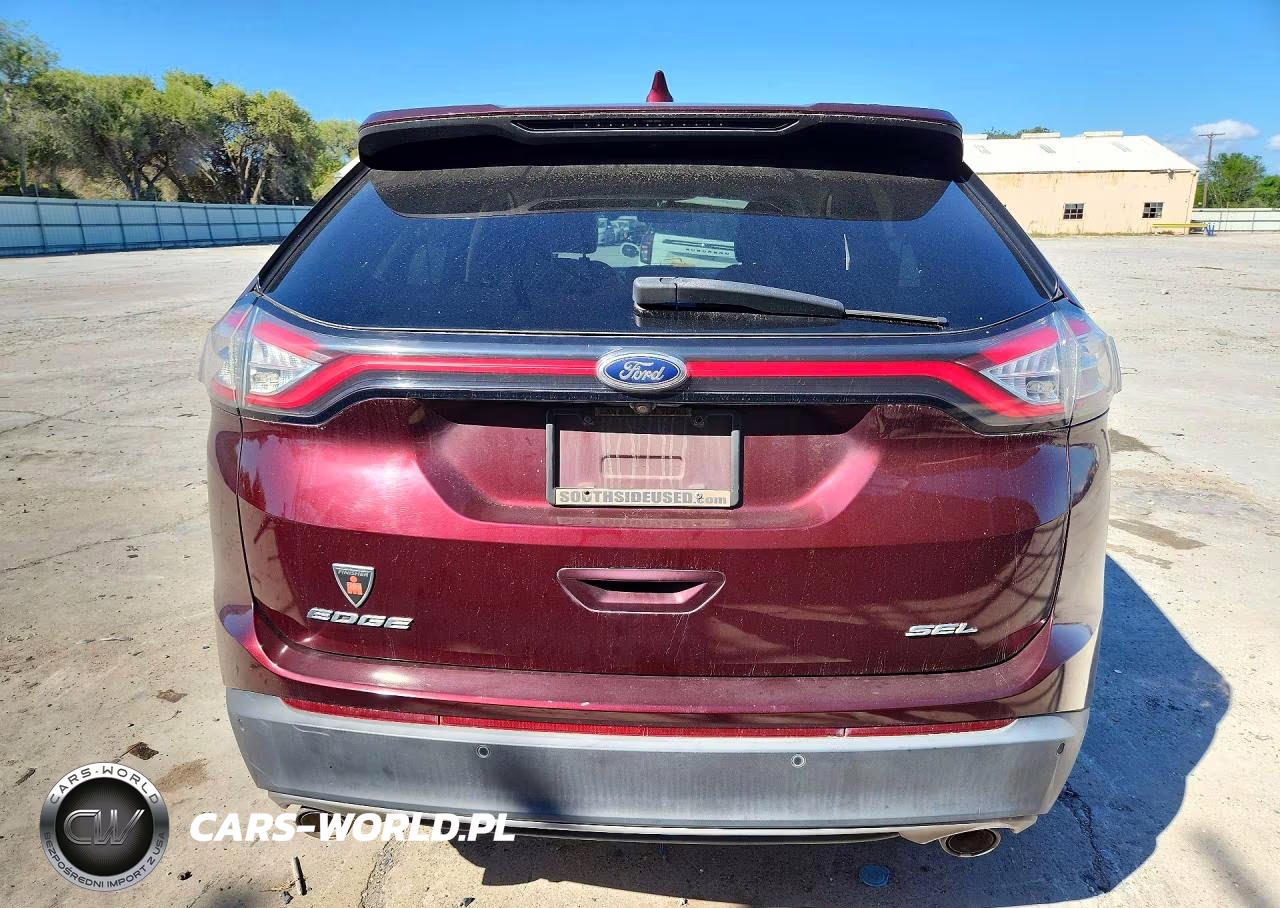2017 Ford Edge Sel VIN:2FMPK3J88HBC28431 - 6