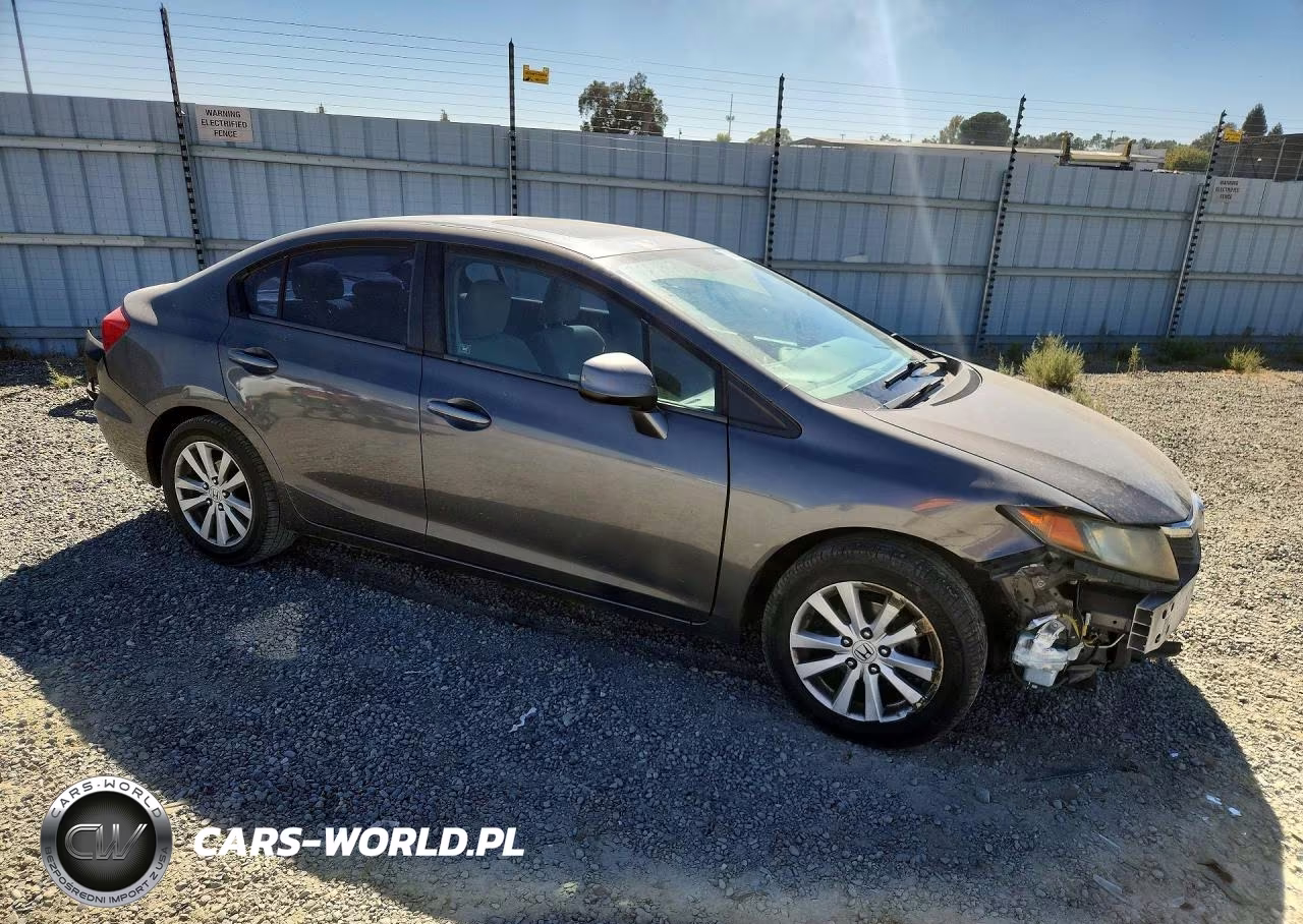 2012 Honda Civic Ex VIN:2HGFB2F80CH606137 - 4