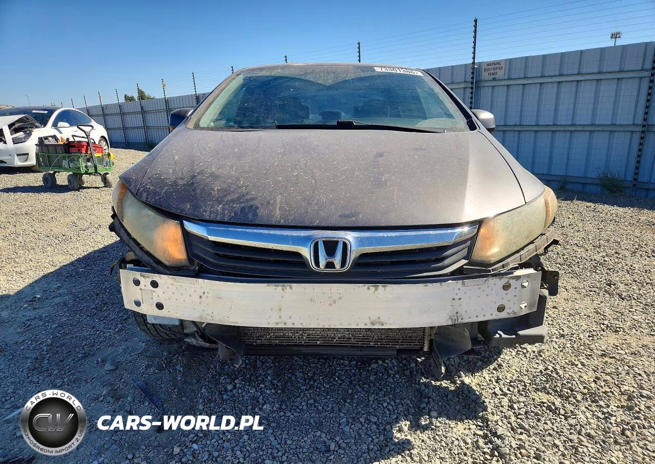 2012 Honda Civic Ex VIN:2HGFB2F80CH606137 - 5