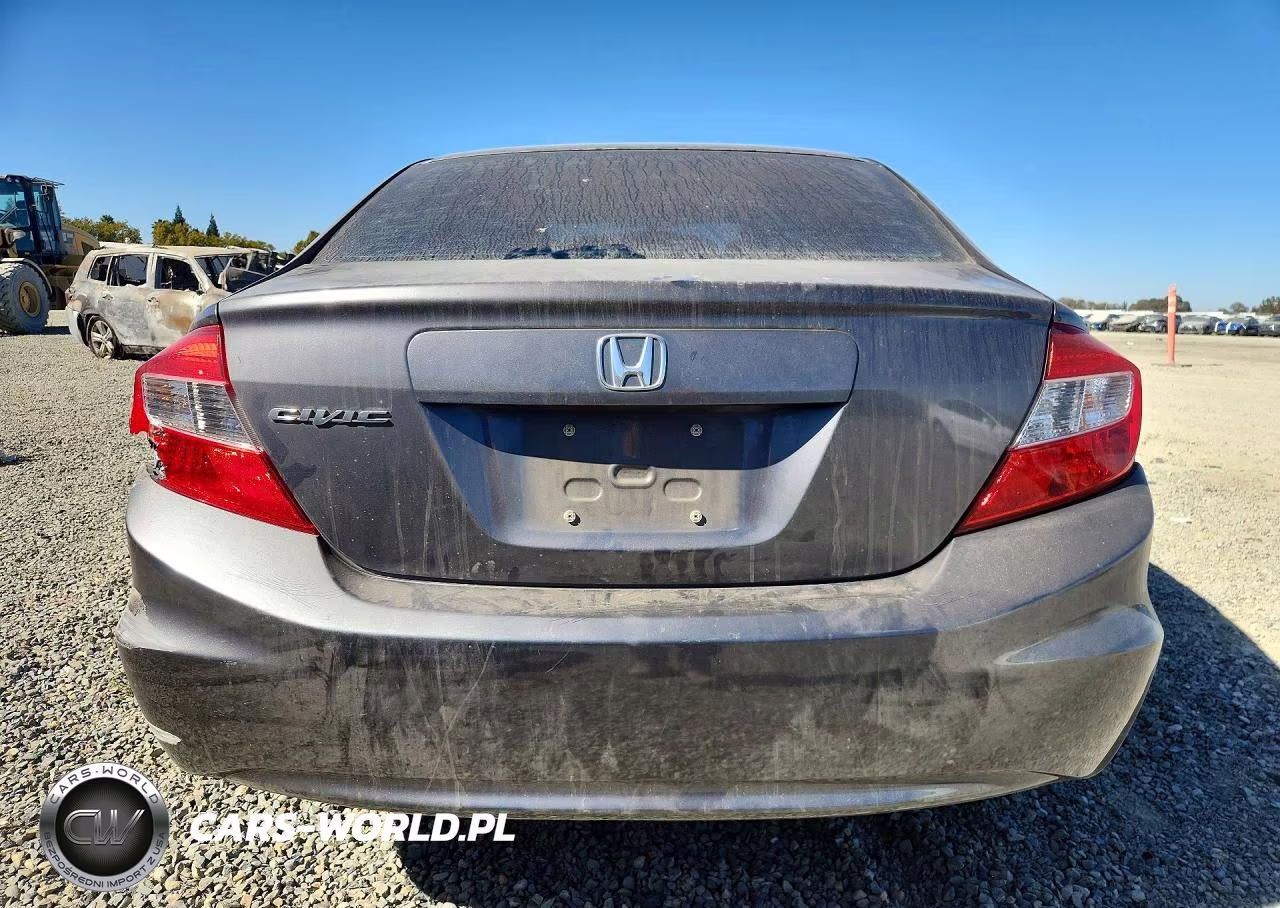2012 Honda Civic Ex VIN:2HGFB2F80CH606137 - 6