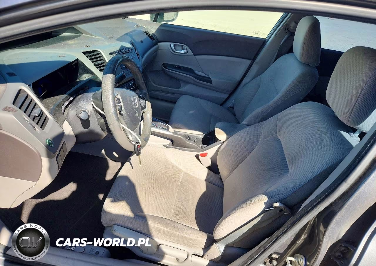 2012 Honda Civic Ex VIN:2HGFB2F80CH606137 - 7