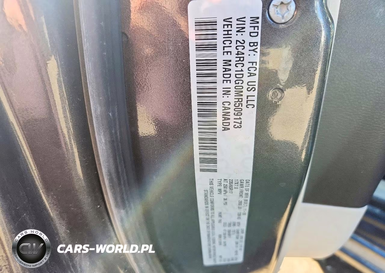 2021 Chrysler Voyager Lxi VIN:2C4RC1DG0MR509173 - 13